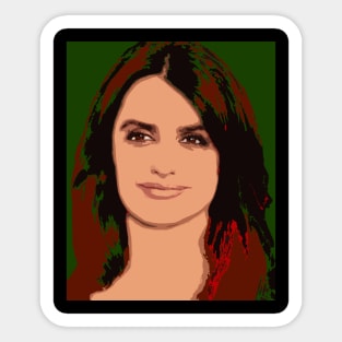 penelope cruz Sticker